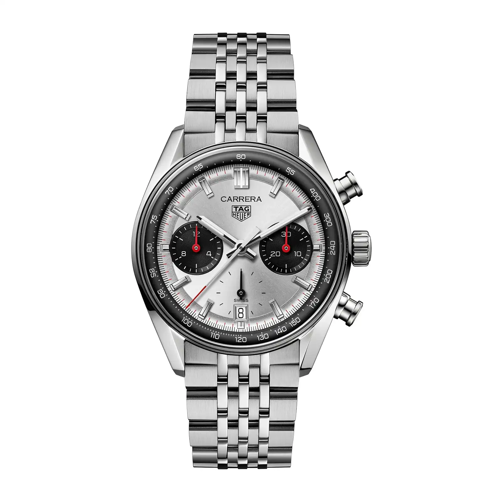 TAG Heuer Carrera Chronograph 39mm Mens Replica Silver CBS2216.BA0048
