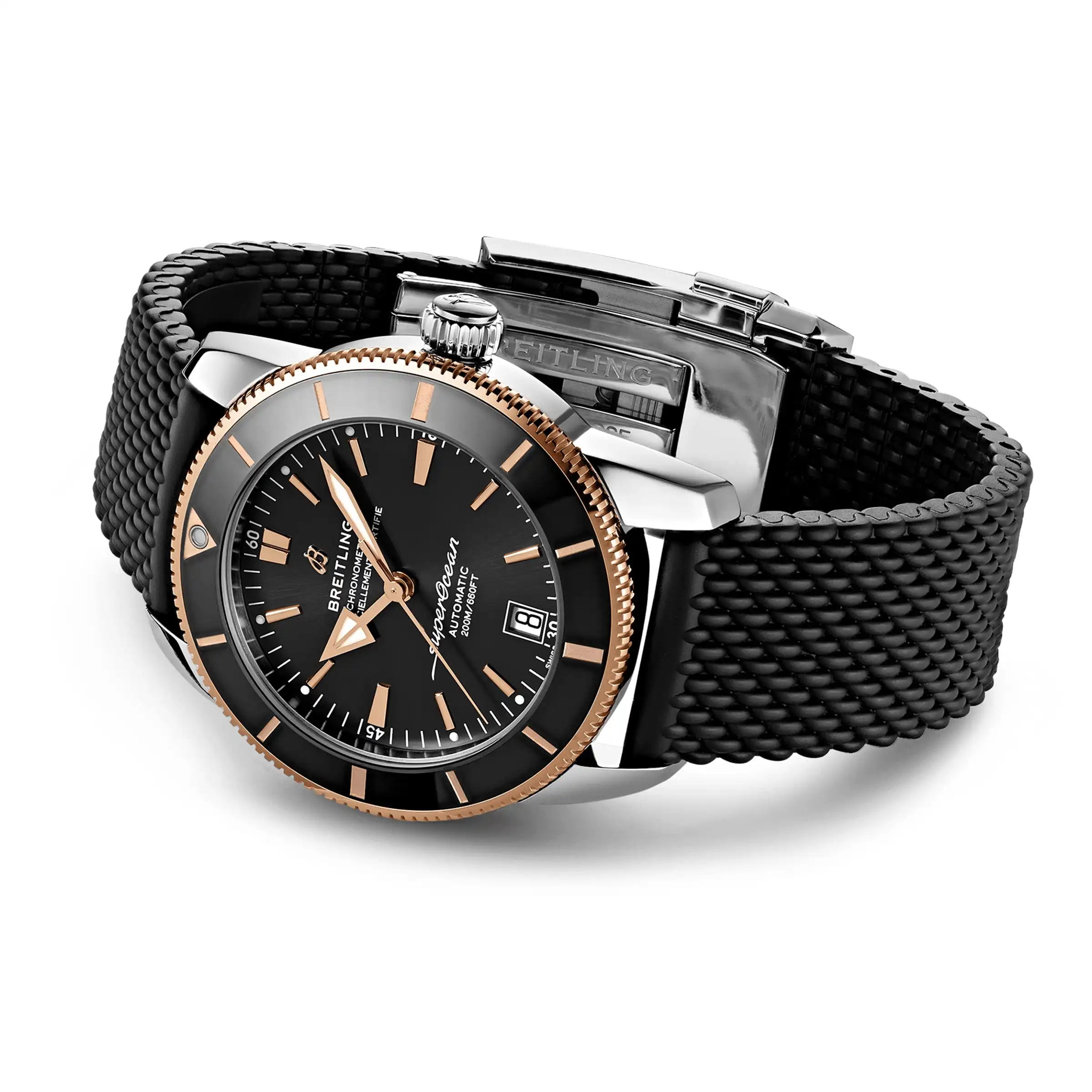 Replica Breitling Superocean Heritage B20 Automatic 42 Rubber Strap UB2010121B1S1 - Image 3