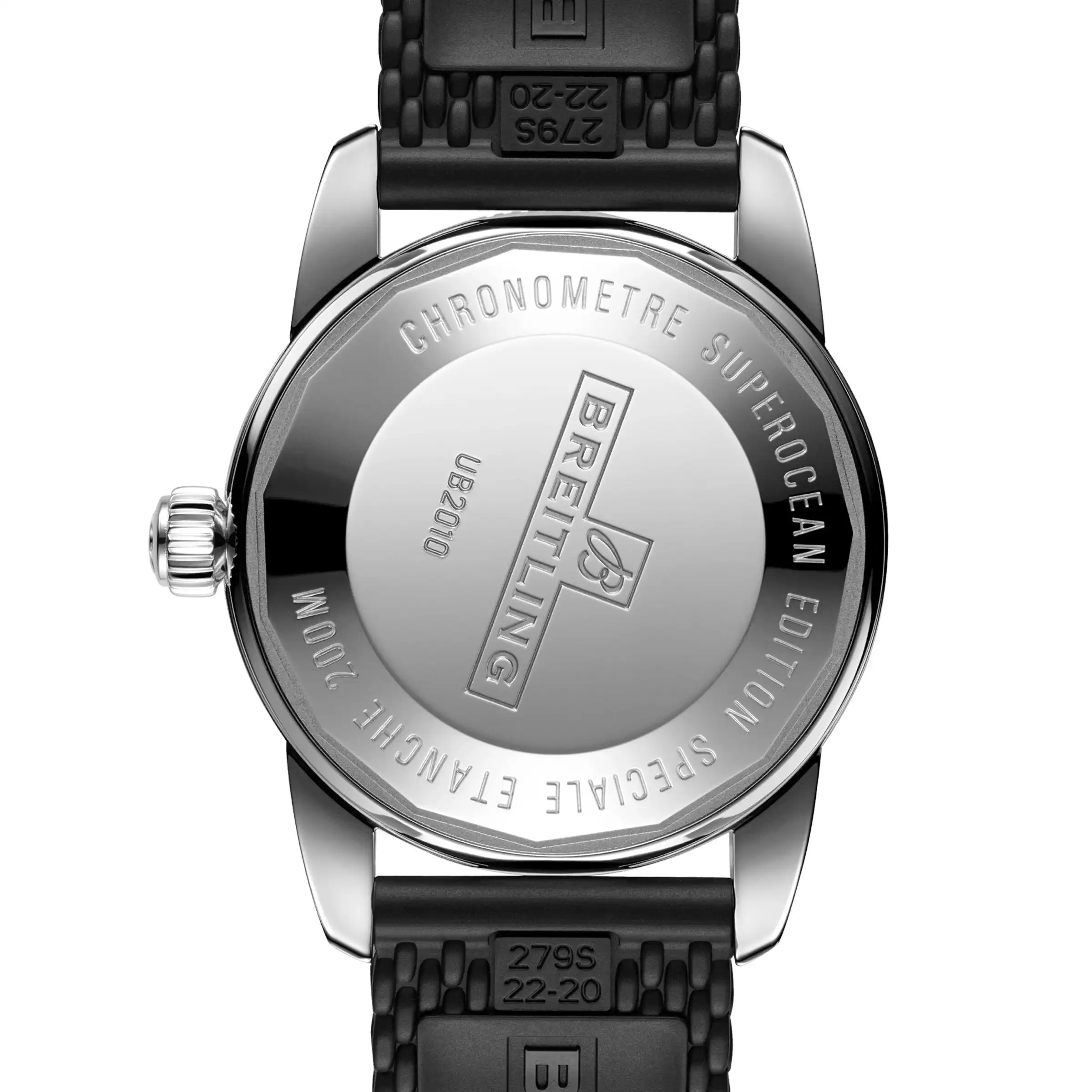 Replica Breitling Superocean Heritage B20 Automatic 42 Rubber Strap UB2010121B1S1 - Image 4