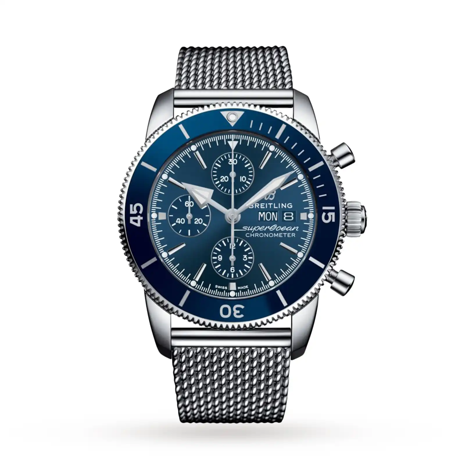 Replica Breitling Superocean Heritage Chronograph 44 Stainless Steel A13313161C1A1