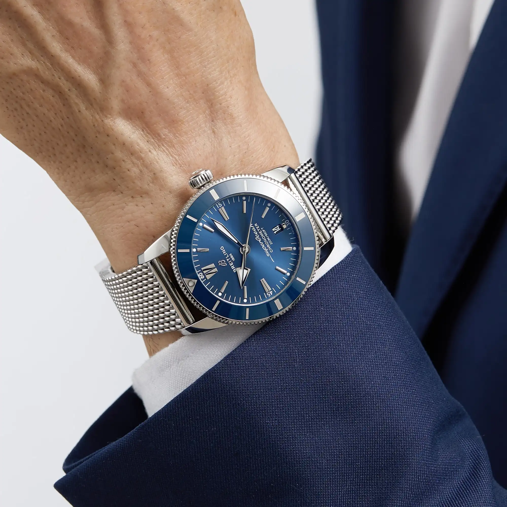 Replica Breitling Superocean Heritage B20 Automatic 44 Stainless Steel AB2030161C1A1 - Image 5