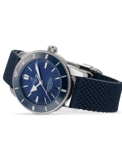 Alternative view of Replica Breitling Superocean Heritage B20 Automatic 44 Stainless Steel Rubber Strap AB2030161C1S1