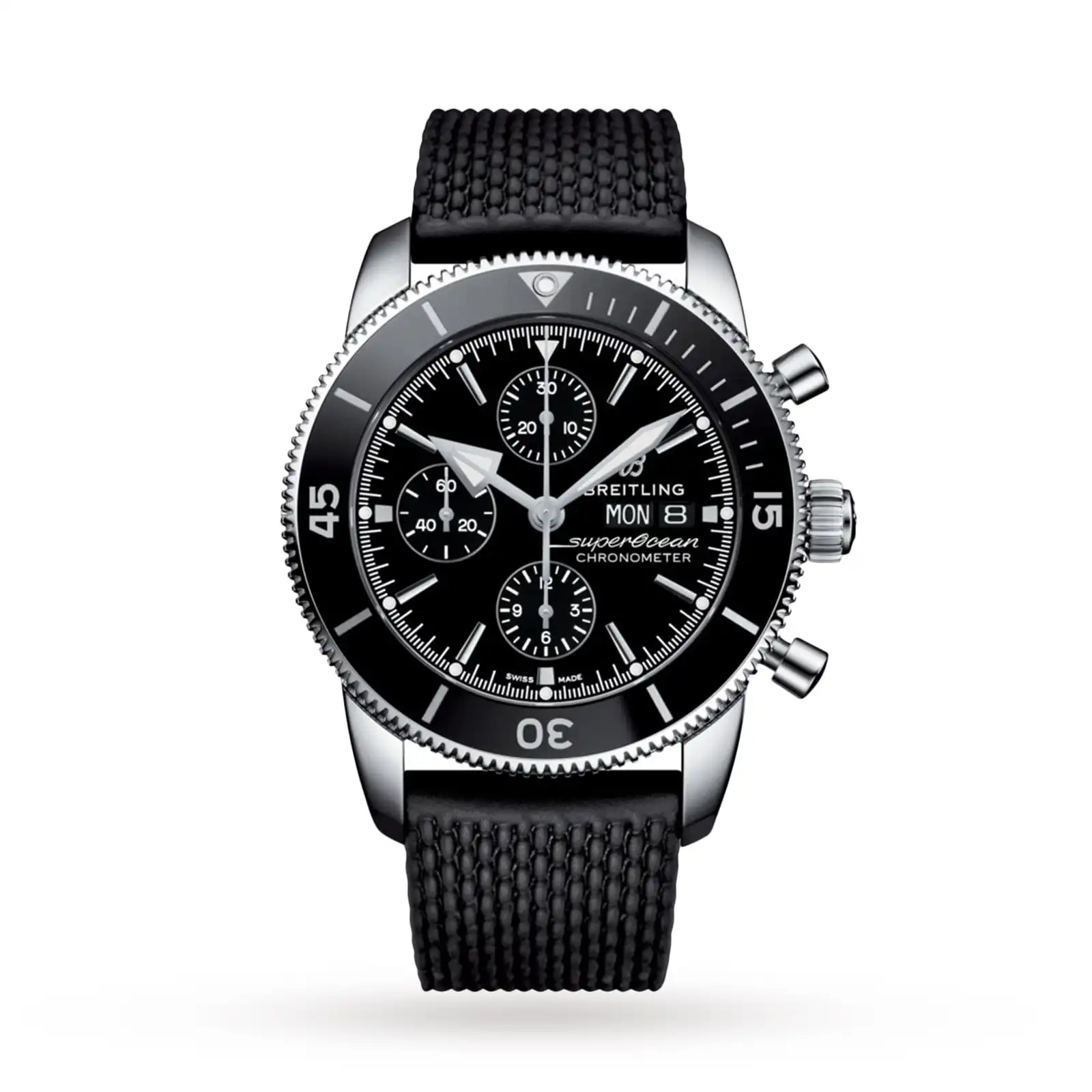 Replica Breitling Superocean Heritage Chronograph 44 Stainless Steel Rubber Strap A13313121B1S1