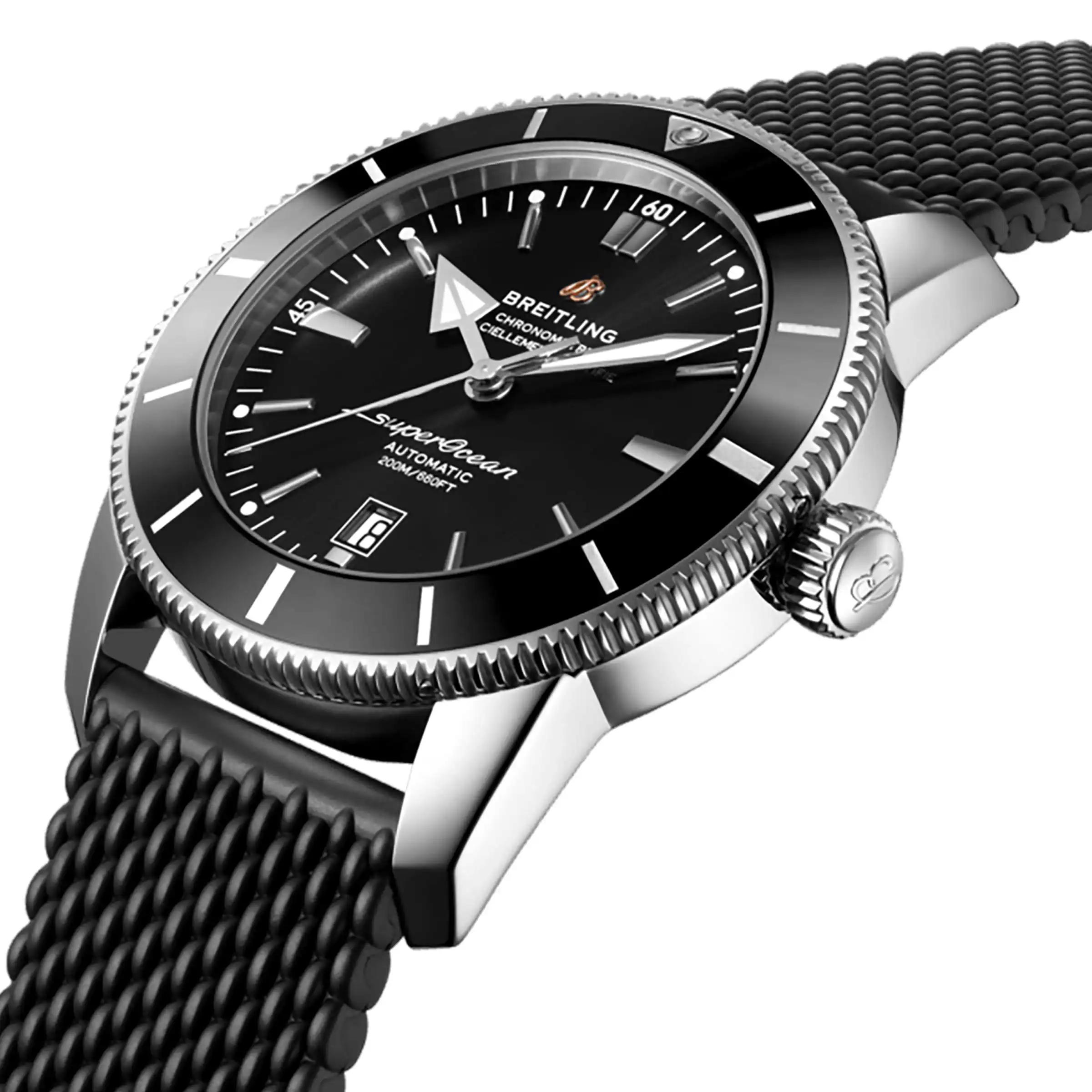 Replica Breitling Superocean Heritage B20 Automatic 46 Rubber Strap AB2020121B1S1 - Image 2