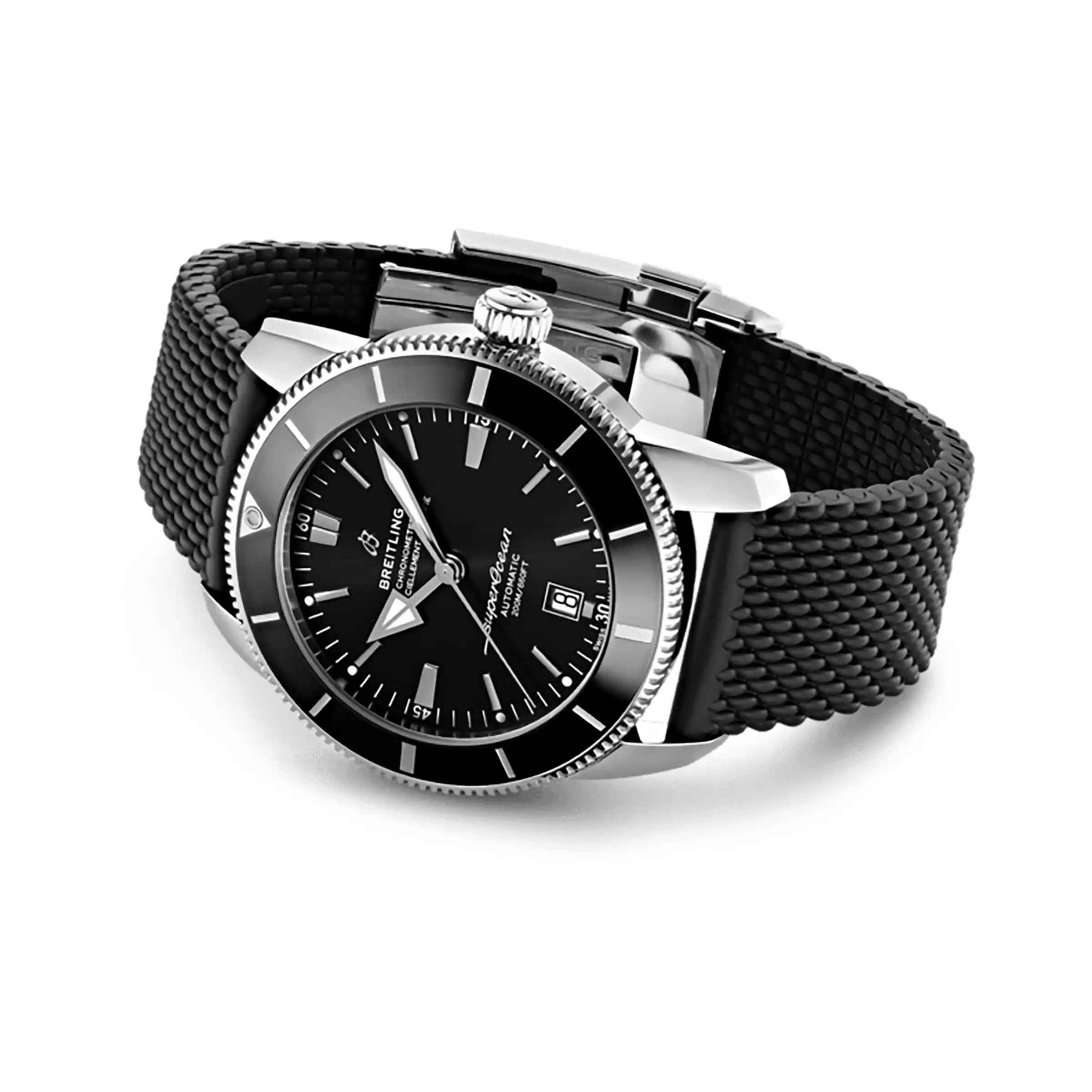 Replica Breitling Superocean Heritage B20 Automatic 46 Rubber Strap AB2020121B1S1 - Image 3