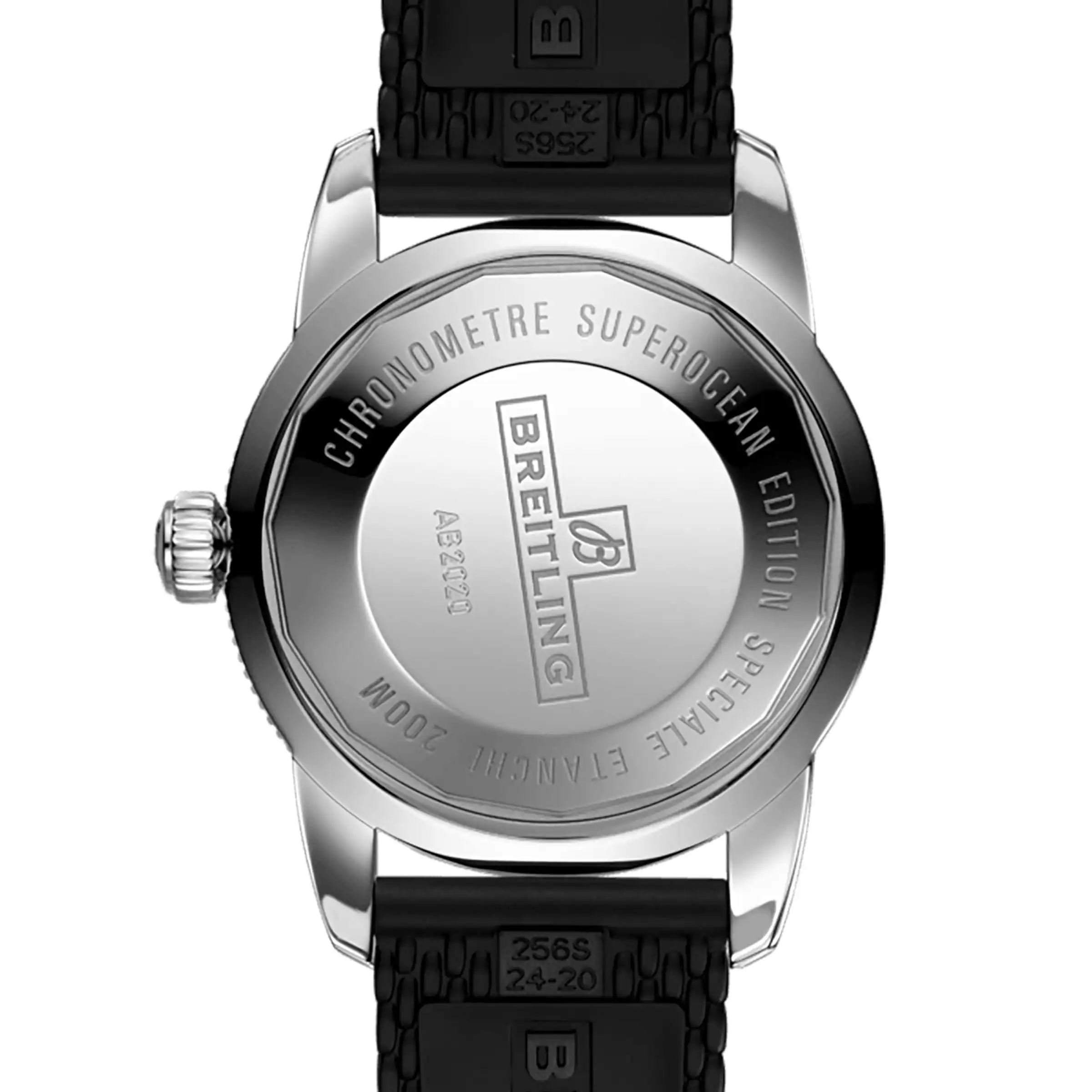 Replica Breitling Superocean Heritage B20 Automatic 46 Rubber Strap AB2020121B1S1 - Image 4