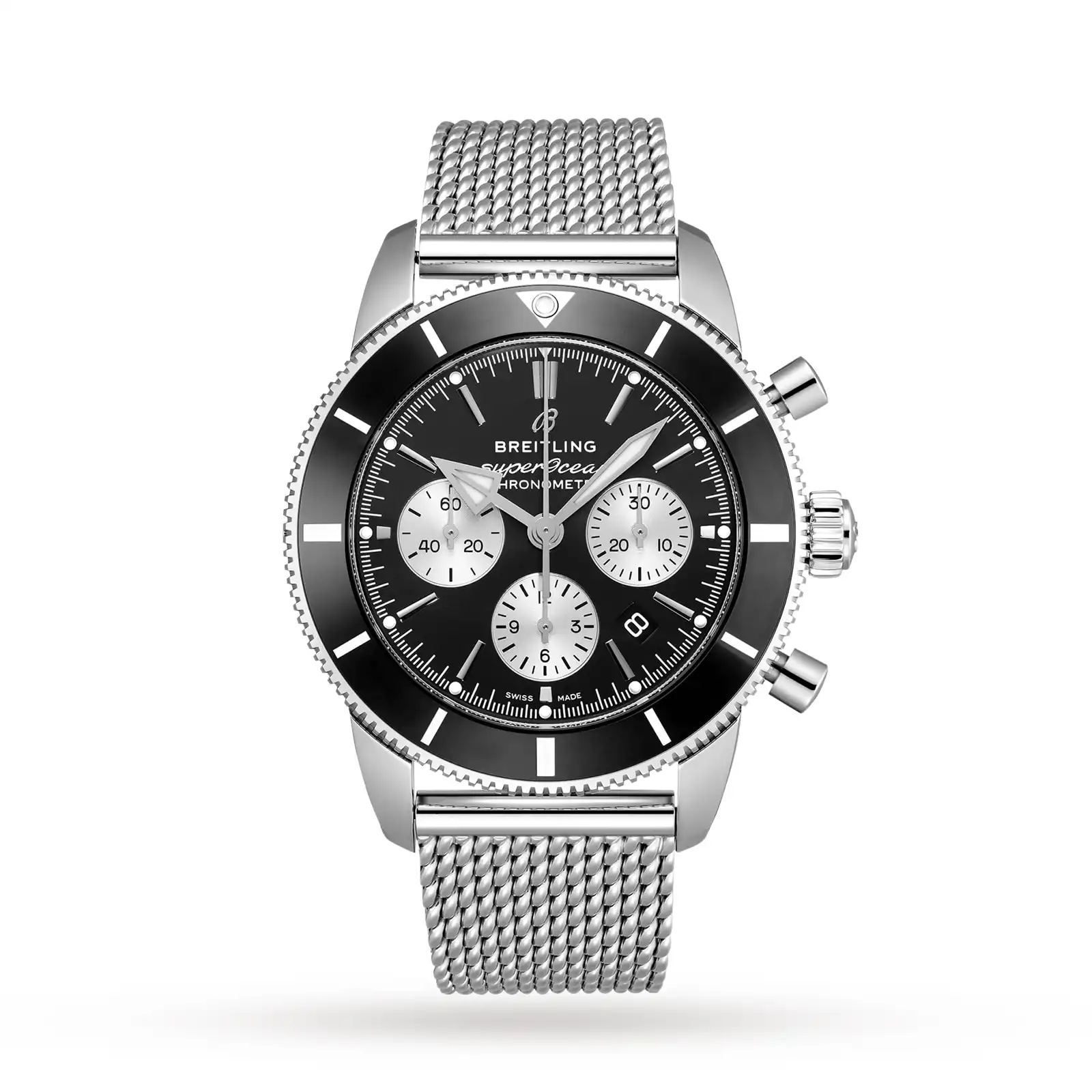 Replica Breitling Superocean Heritage B01 Chronograph 44 Stainless Steel AB0162121B1A1