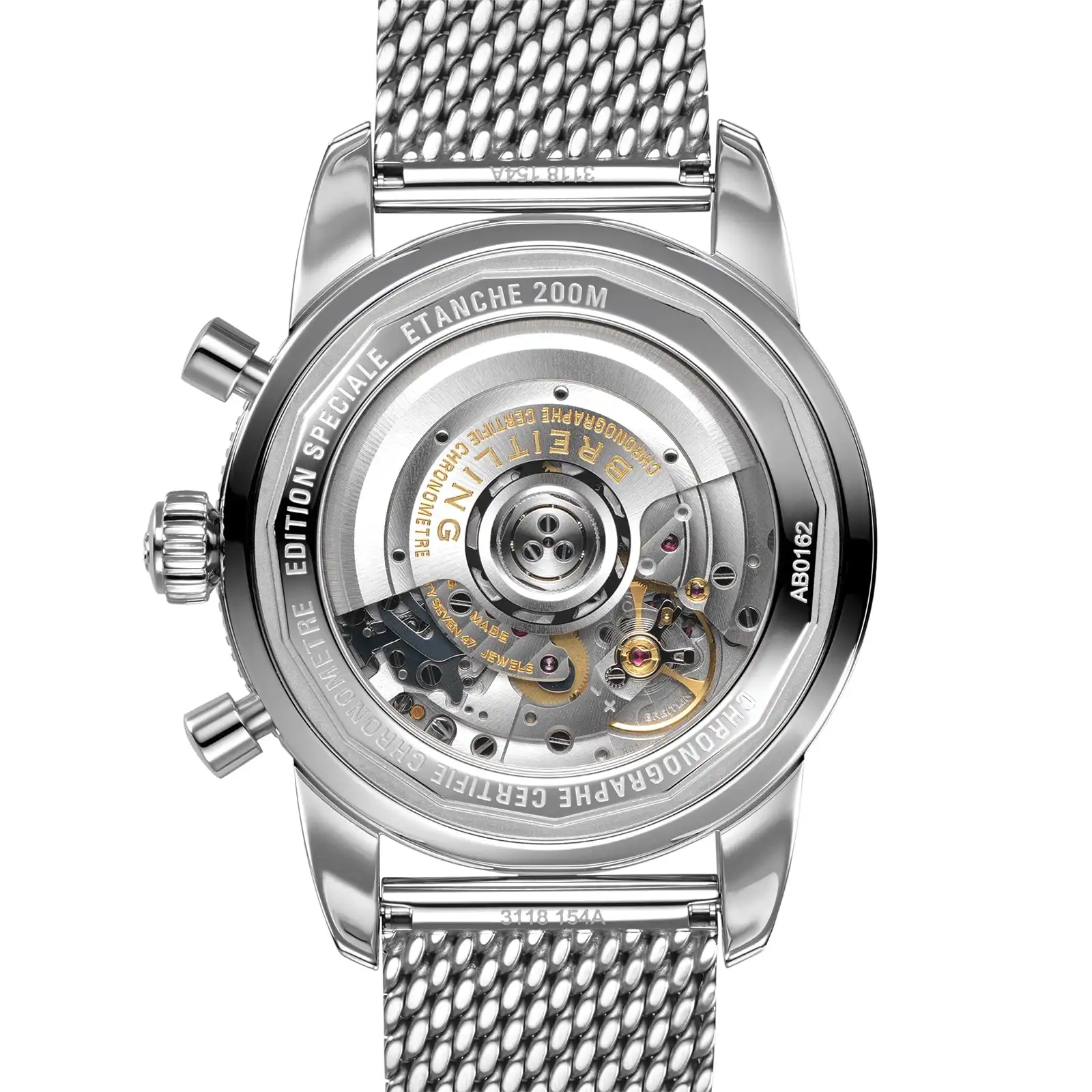 Replica Breitling Superocean Heritage B01 Chronograph 44 Stainless Steel AB0162121B1A1 - Image 4