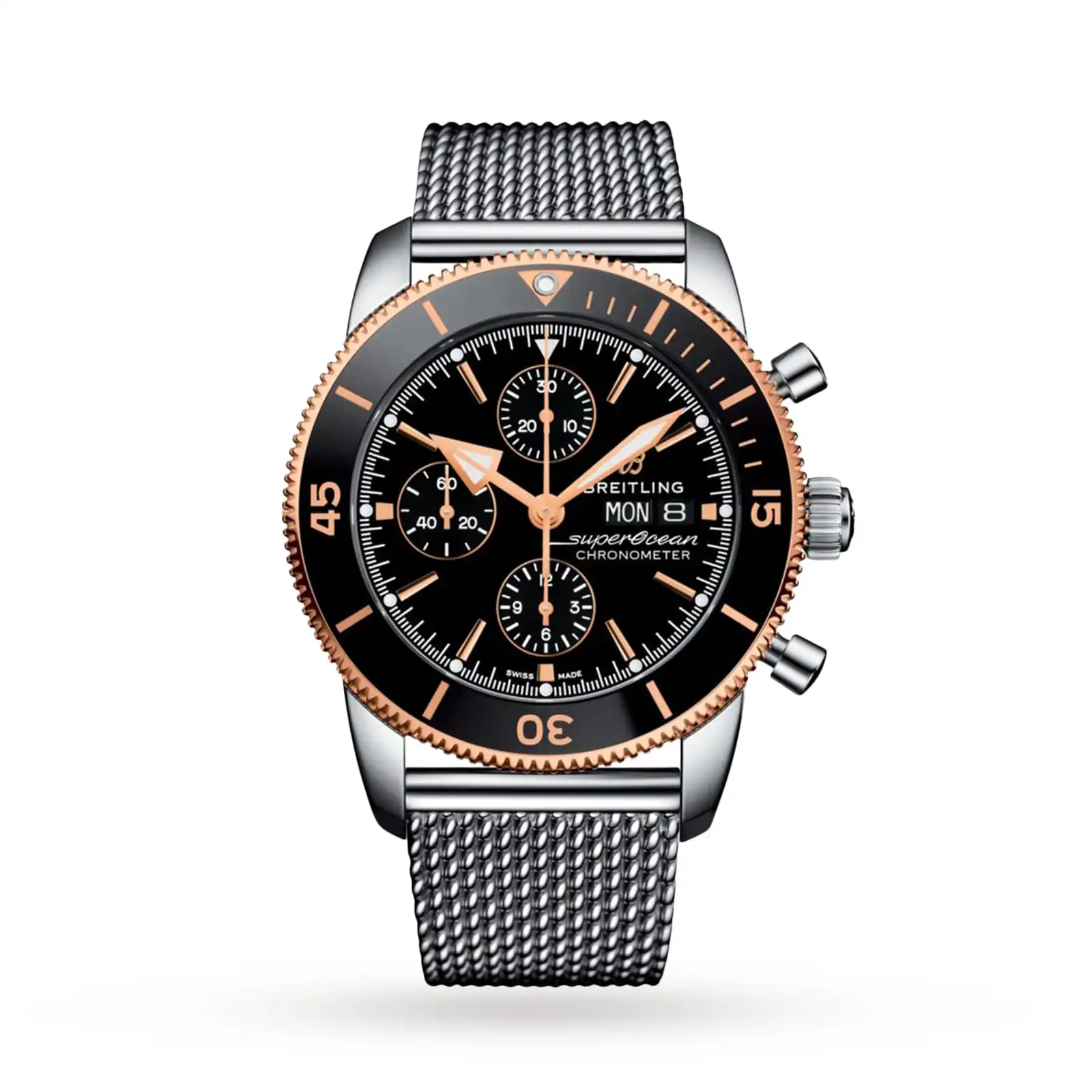 Replica Breitling Superocean Heritage Chronograph 44 Stainless Steel U13313121B1A1