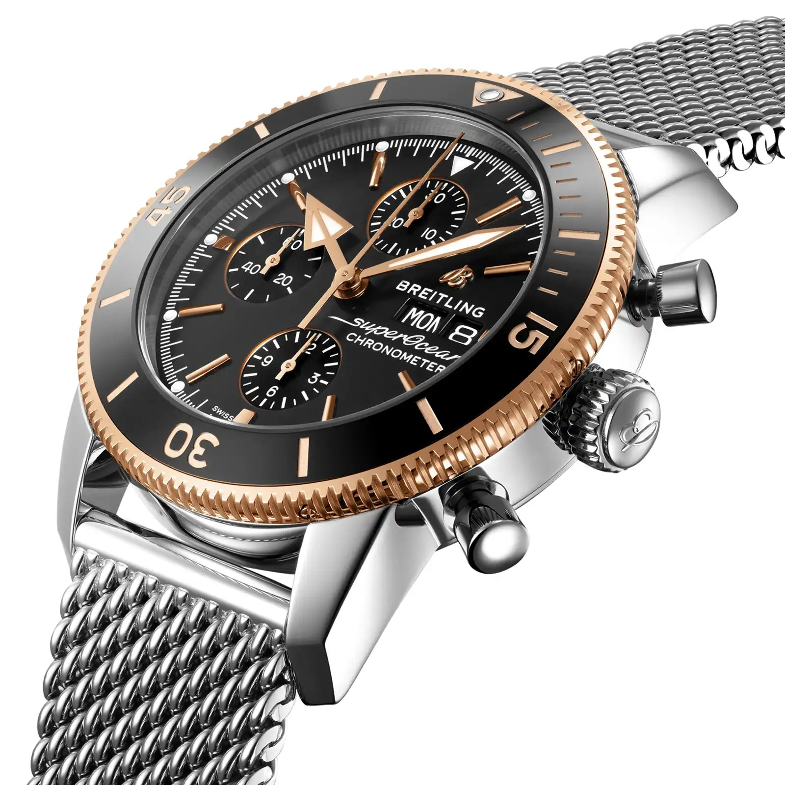 Replica Breitling Superocean Heritage Chronograph 44 Stainless Steel U13313121B1A1 - Image 2