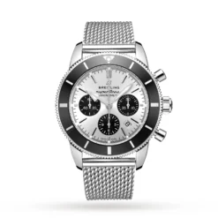 Replica Breitling Superocean Heritage B01 Chronograph 44 Stainless Steel AB0162121G1A1