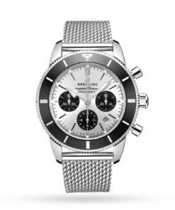 Replica Breitling Superocean Heritage B01 Chronograph 44 Stainless Steel AB0162121G1A1