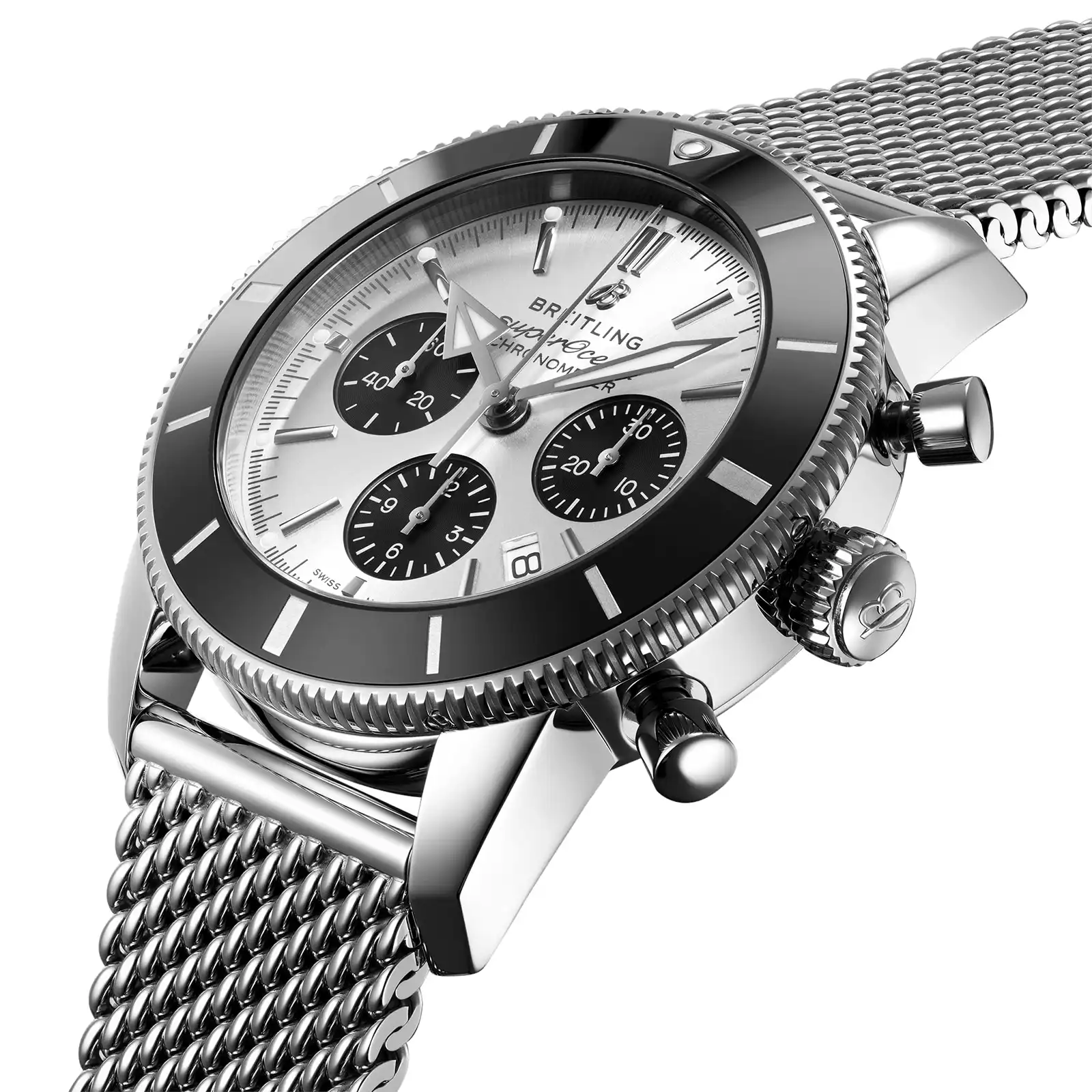 Replica Breitling Superocean Heritage B01 Chronograph 44 Stainless Steel AB0162121G1A1 - Image 2