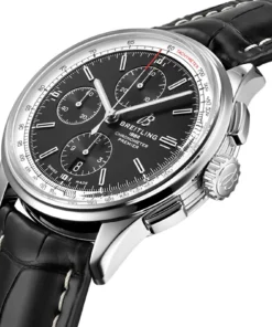 Alternative view of Replica Breitling Premier Chronograph Automatic 42 Stainless Steel A13315351B1P1