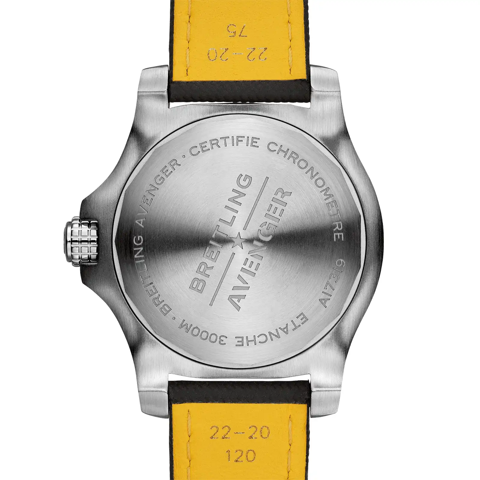 Replica Breitling Avenger Automatic 45 Seawolf Stainless Steel Leather Strap A17319101I1X2 - Image 2