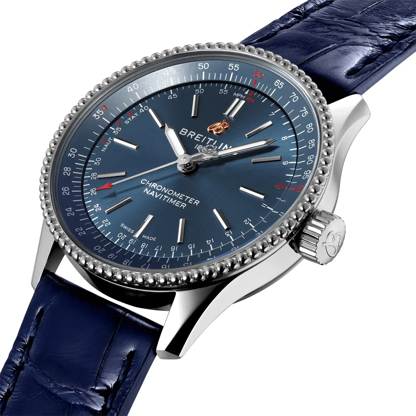 Replica Breitling Navitimer Automatic 35 Leather Strap A17395161C1P1 - Image 2