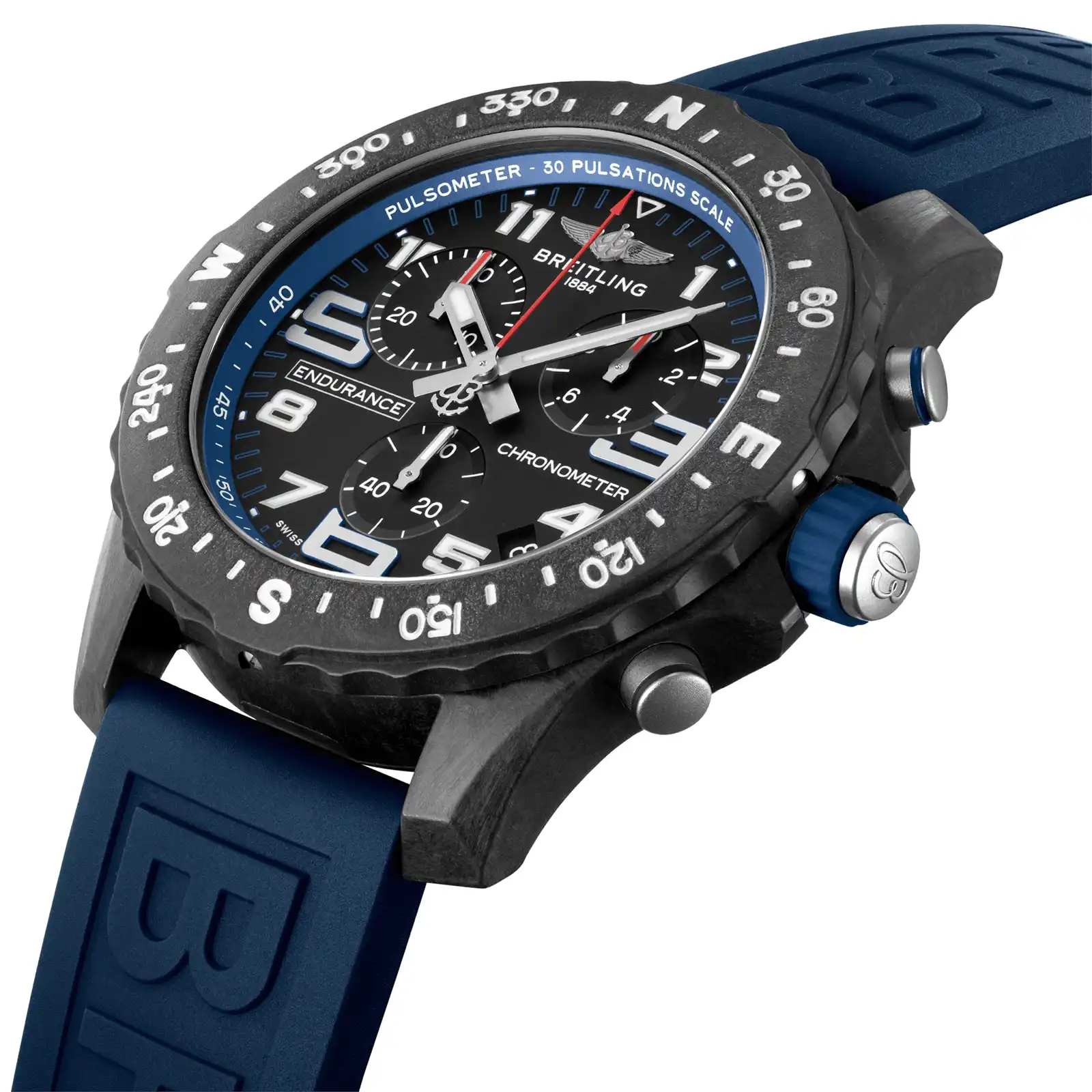 Replica Breitling Endurance Pro 44mm Mens Navy Rubber X82310D51B1S1 - Image 2