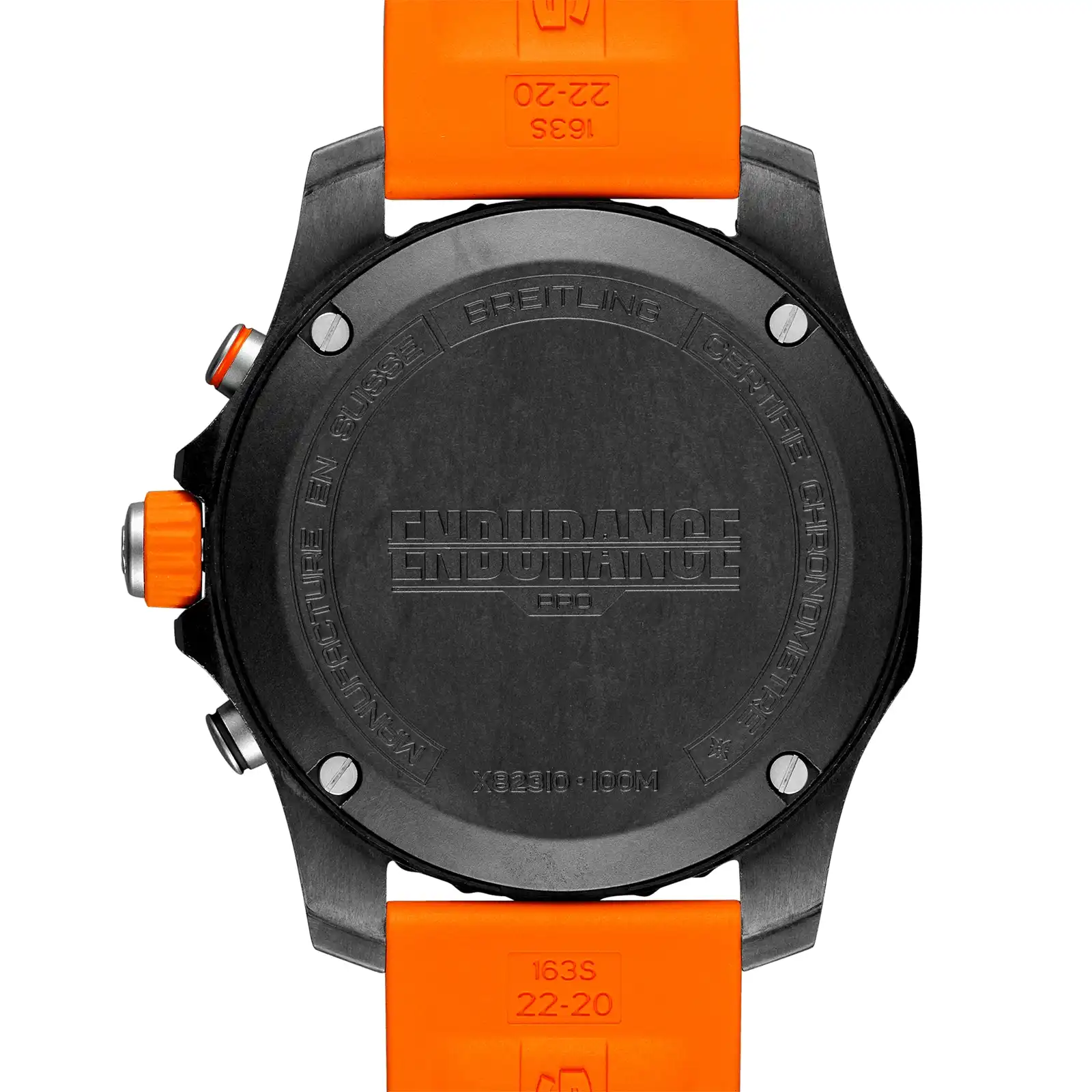 Replica Breitling Endurance Pro 44mm Orange Rubber Strap X82310A51B1S1 - Image 4