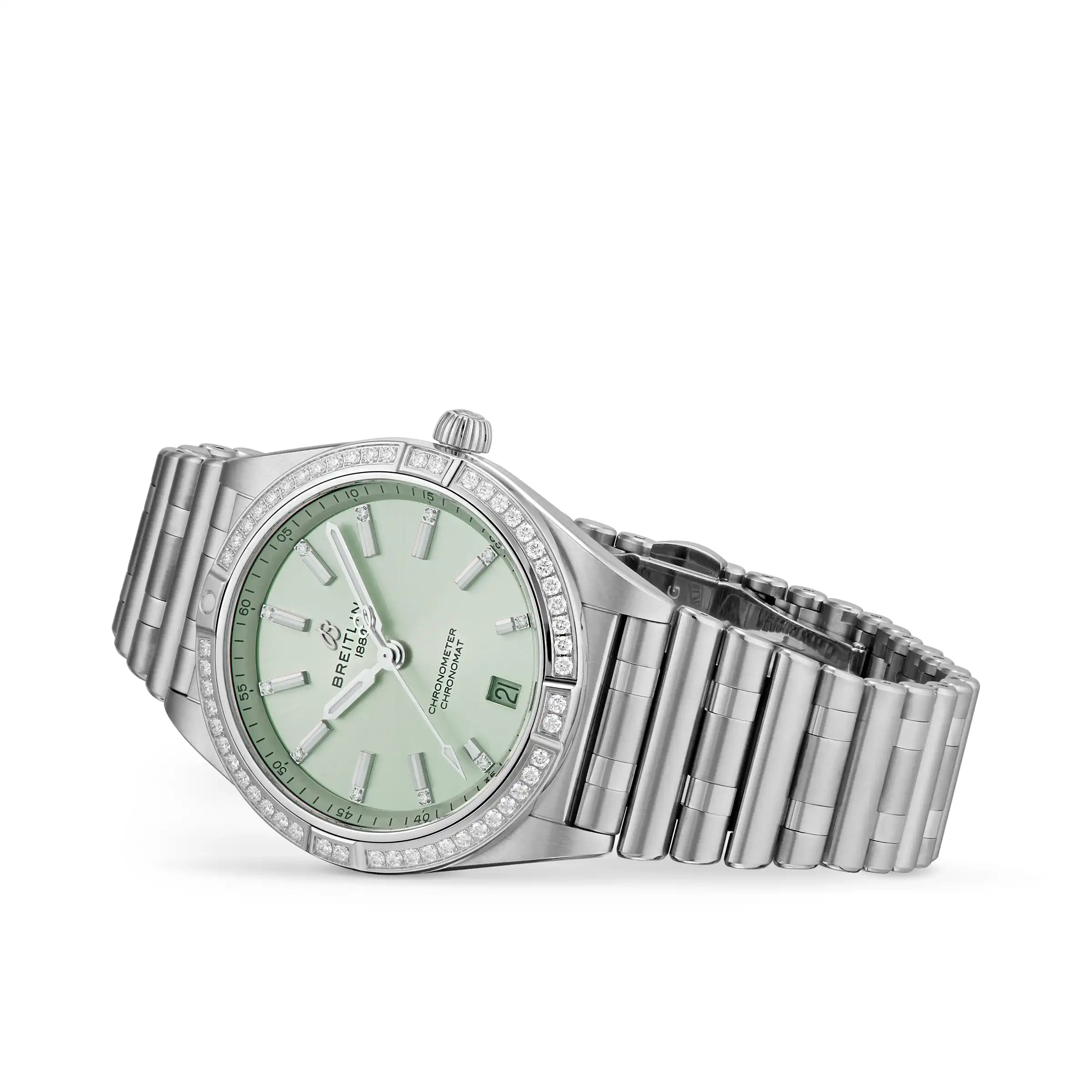 Replica Breitling Chronomat Automatic 36 – Mint Green A10380591L1A1 - Image 3