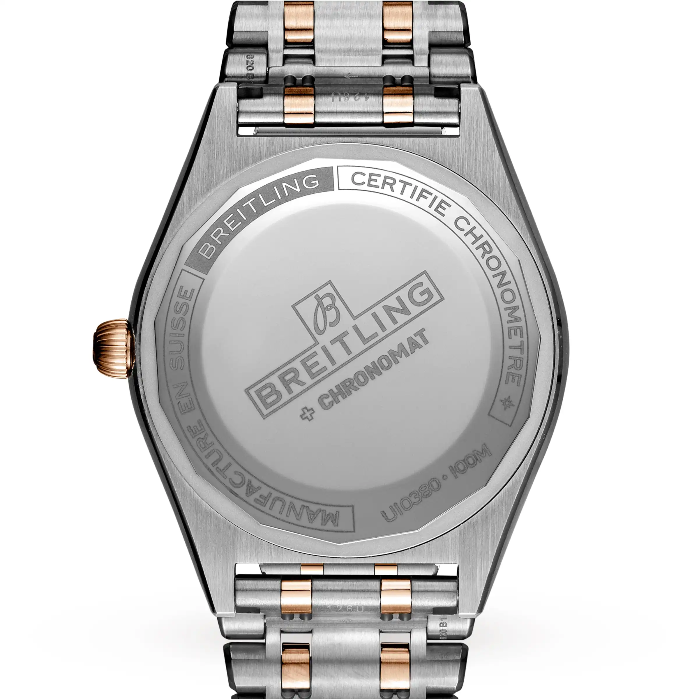Replica Breitling Chronomat Automatic 36 Stainless Steel & 18k Red Gold U10380101A1U1 - Image 2