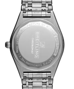 Alternative view of Replica Breitling Chronomat 32 Stainless Steel – Blue A77310101C1A1