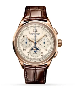 Replica Breitling Premier B25 Datora 42 18k Red Gold Leather Strap RB2510371G1P1