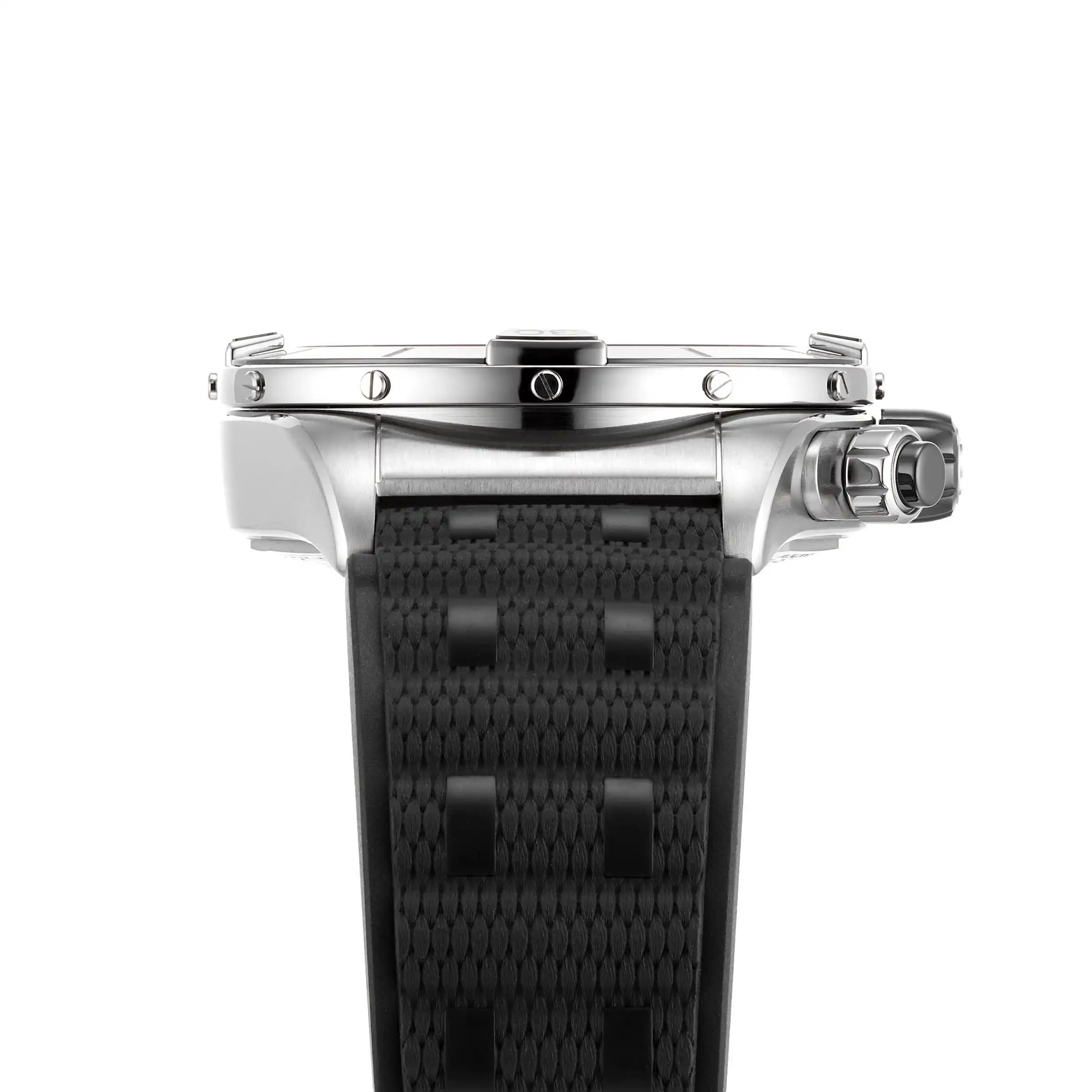 Replica Breitling Super Chronomat B01 44 Stainless Steel Rubber Strap AB0136251B1S1 - Image 5