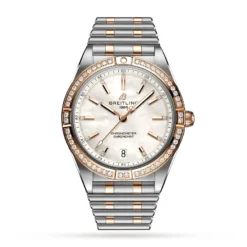 Replica Breitling Chronomat Automatic 36 Stainless Steel & 18k Red Gold (Gem-set) – Mother of Pearl U10380591A2U1