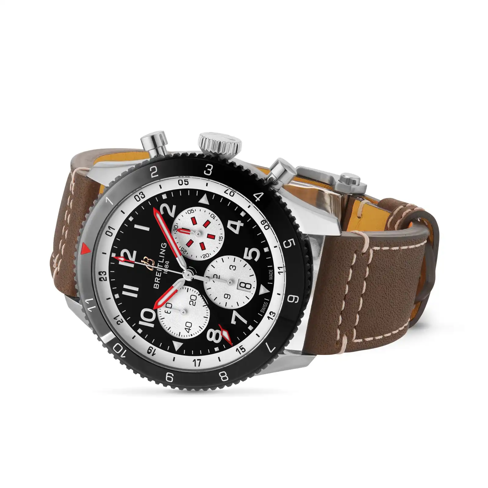 Replica Breitling Super AVI B04 Chronograph GMT 46 Mosquito YB04451A1B1X1 - Image 3