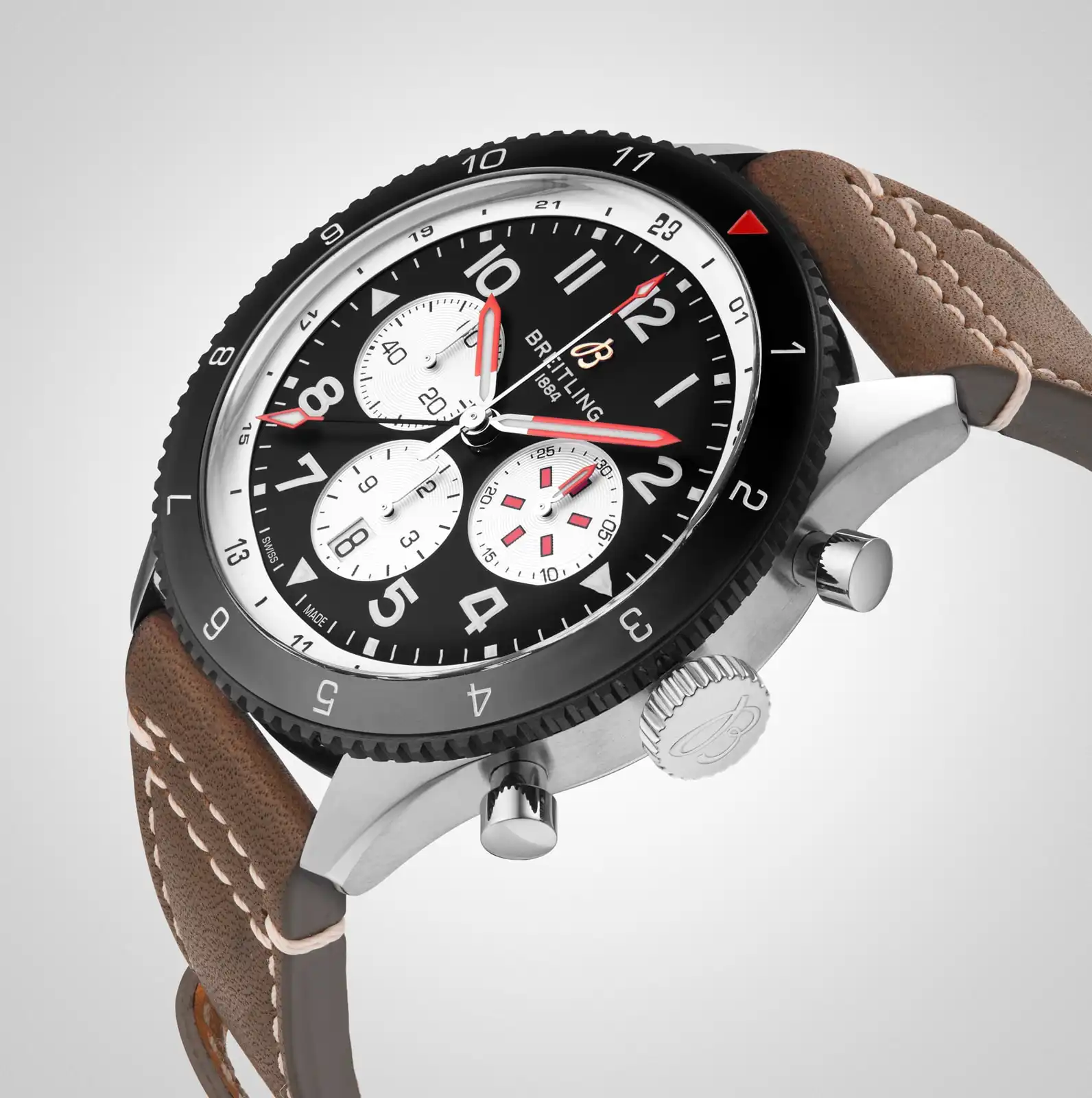 Replica Breitling Super AVI B04 Chronograph GMT 46 Mosquito YB04451A1B1X1 - Image 6