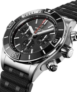 Alternative view of Replica Breitling Super Chronomat B01 44 Stainless Steel AB0136251B2S1