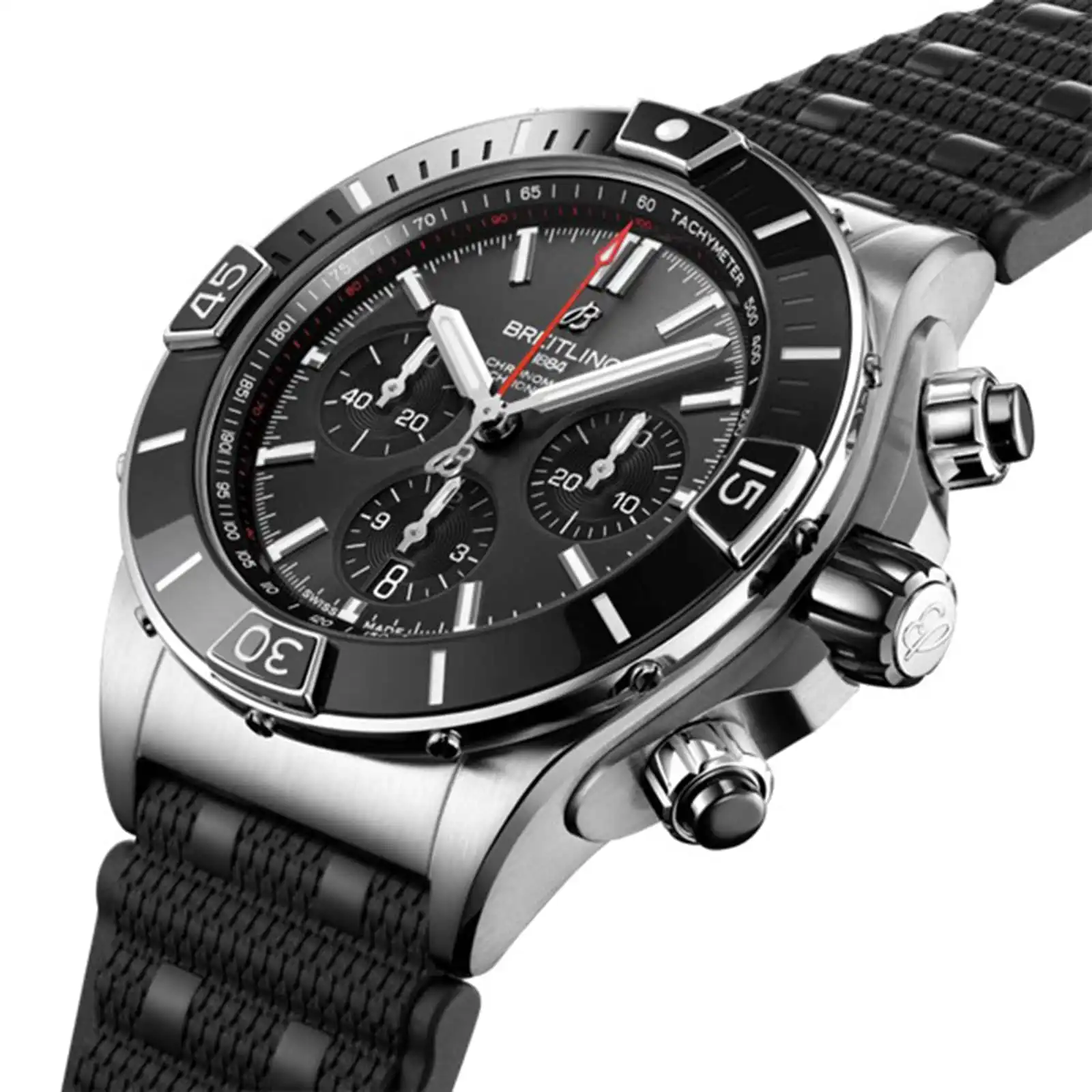 Replica Breitling Super Chronomat B01 44 Stainless Steel AB0136251B2S1 - Image 2