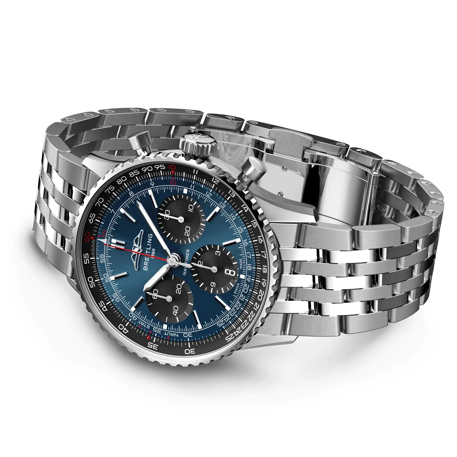 Replica Breitling Navitimer B01 Chronograph 41 Stainless Steel AB0139241C1A1 - Image 3