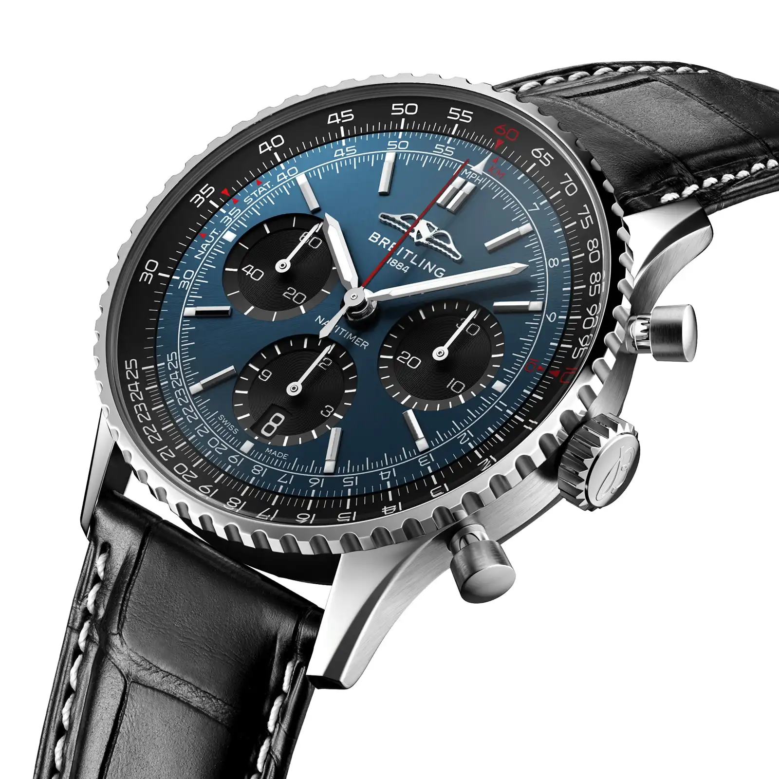 Replica Breitling Navitimer B01 Chronograph 41 Blue AB0139241C1P1 - Image 2