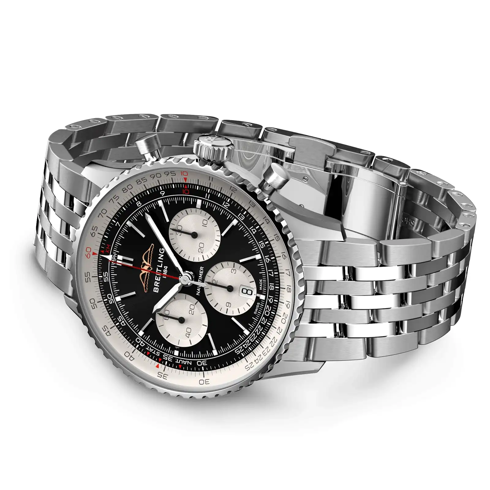 Replica Breitling Navitimer B01 Chronograph 43 Black AB0138211B1A1 - Image 3