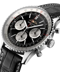 Alternative view of Replica Breitling Navitimer B01 Chronograph 43 Stainless Steel AB0138211B1P1