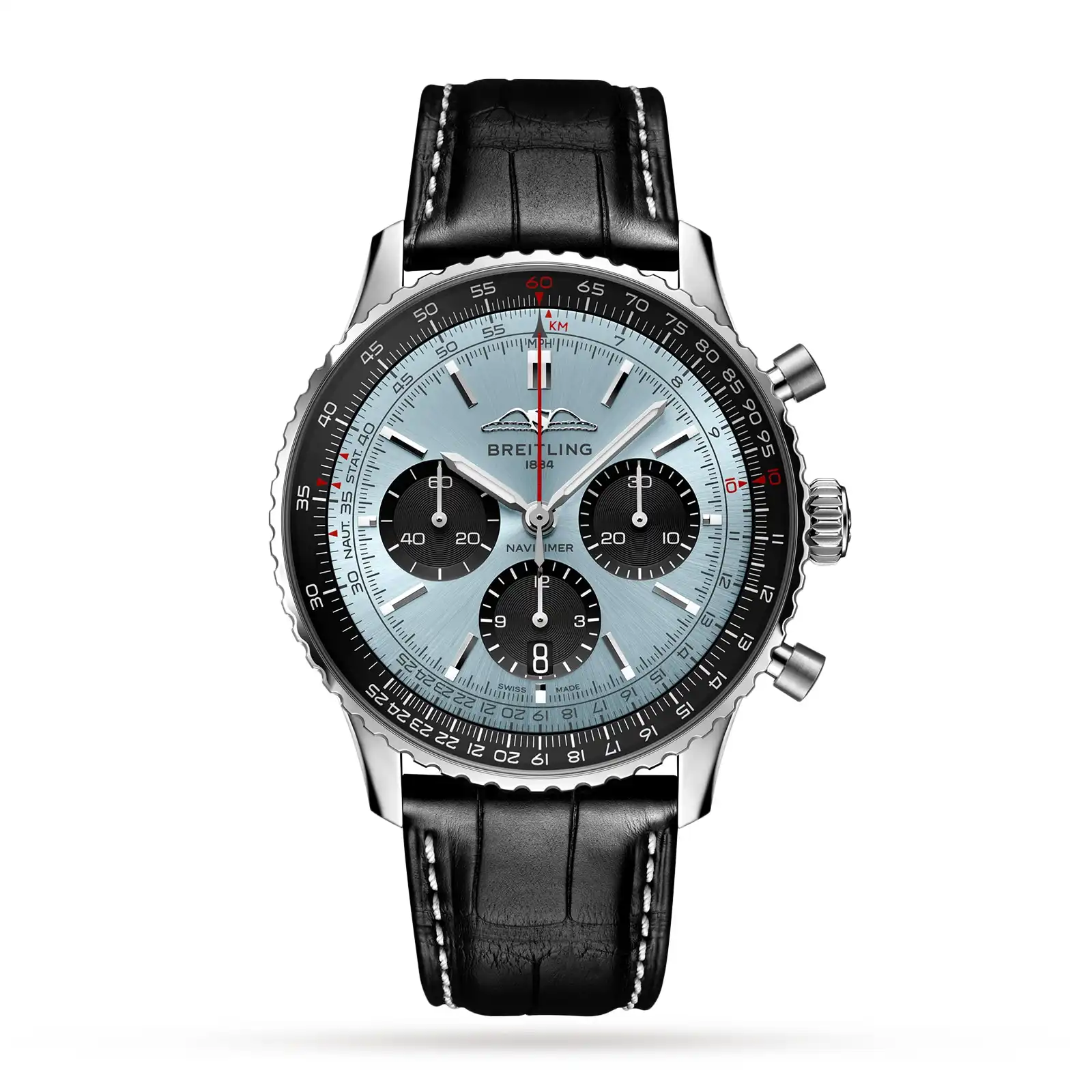 Replica Breitling Navitimer B01 Chronograph 43 Blue AB0138241C1P1