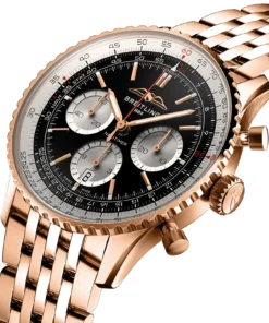 Alternative view of Replica Breitling Navitimer B01 Chronograph 43 Black RB0138211B1R1