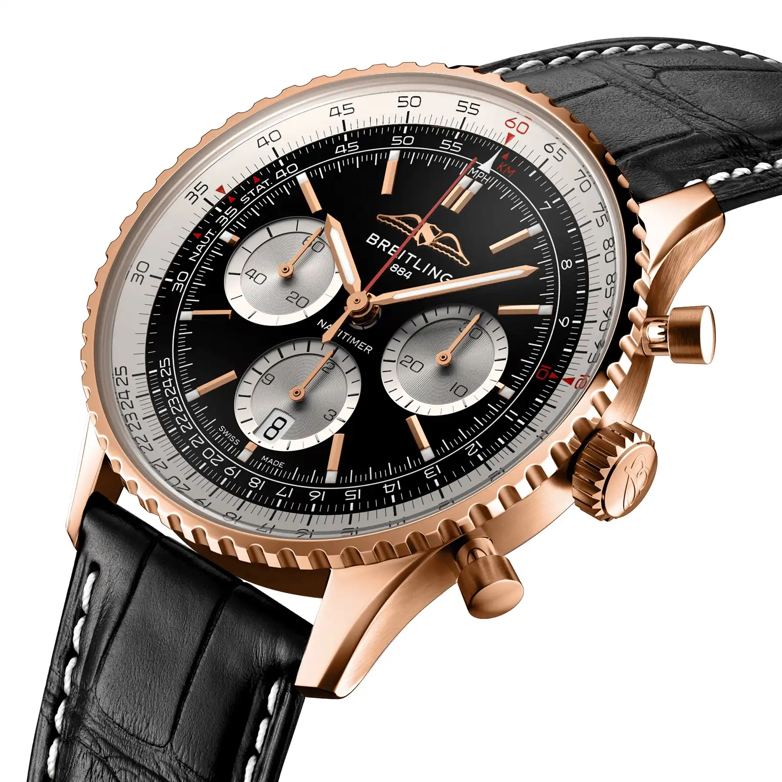 Replica Breitling Navitimer B01 Chronograph 43 Black RB0138211B1P1 - Image 3