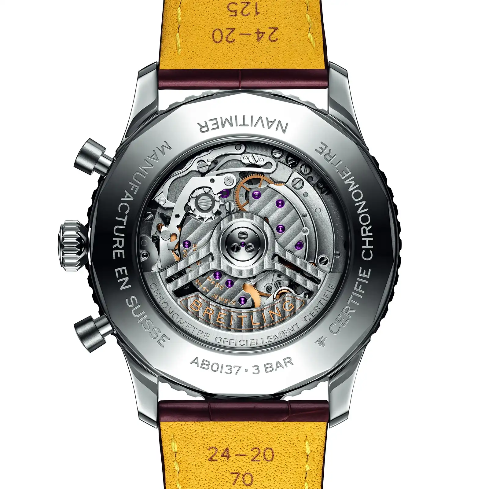 Replica Breitling Navitimer B01 Chronograph 46 Stainless Steel AB0137211C1P1 - Image 2