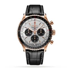 Replica Breitling Navitimer B01 Chronograph 46 18k Red Gold RB0137241G1P1