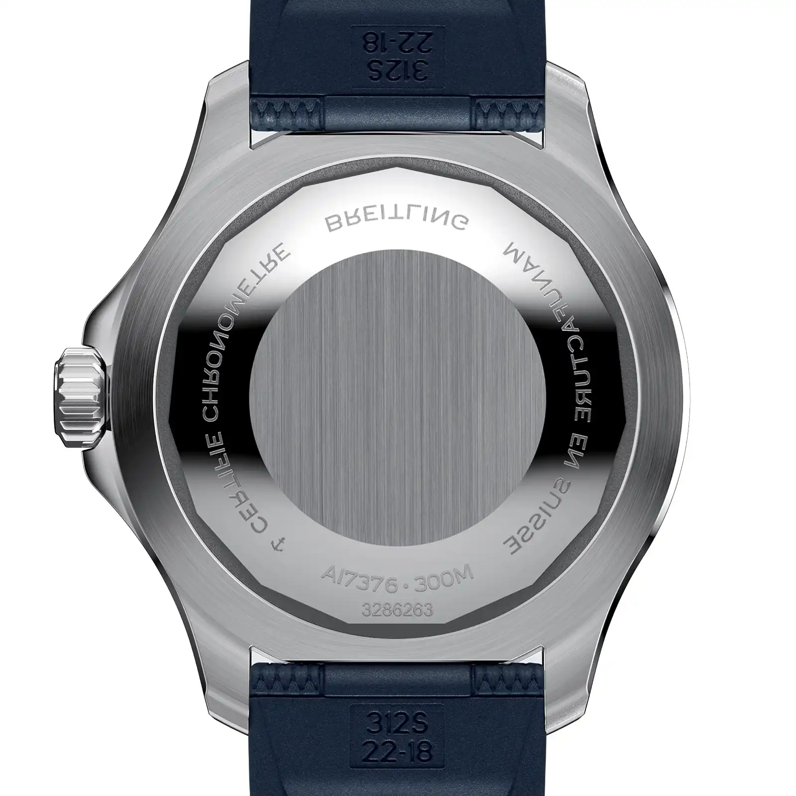 Replica Breitling Superocean Automatic 44 Stainless Steel Rubber Strap A17376211C1S1 - Image 2