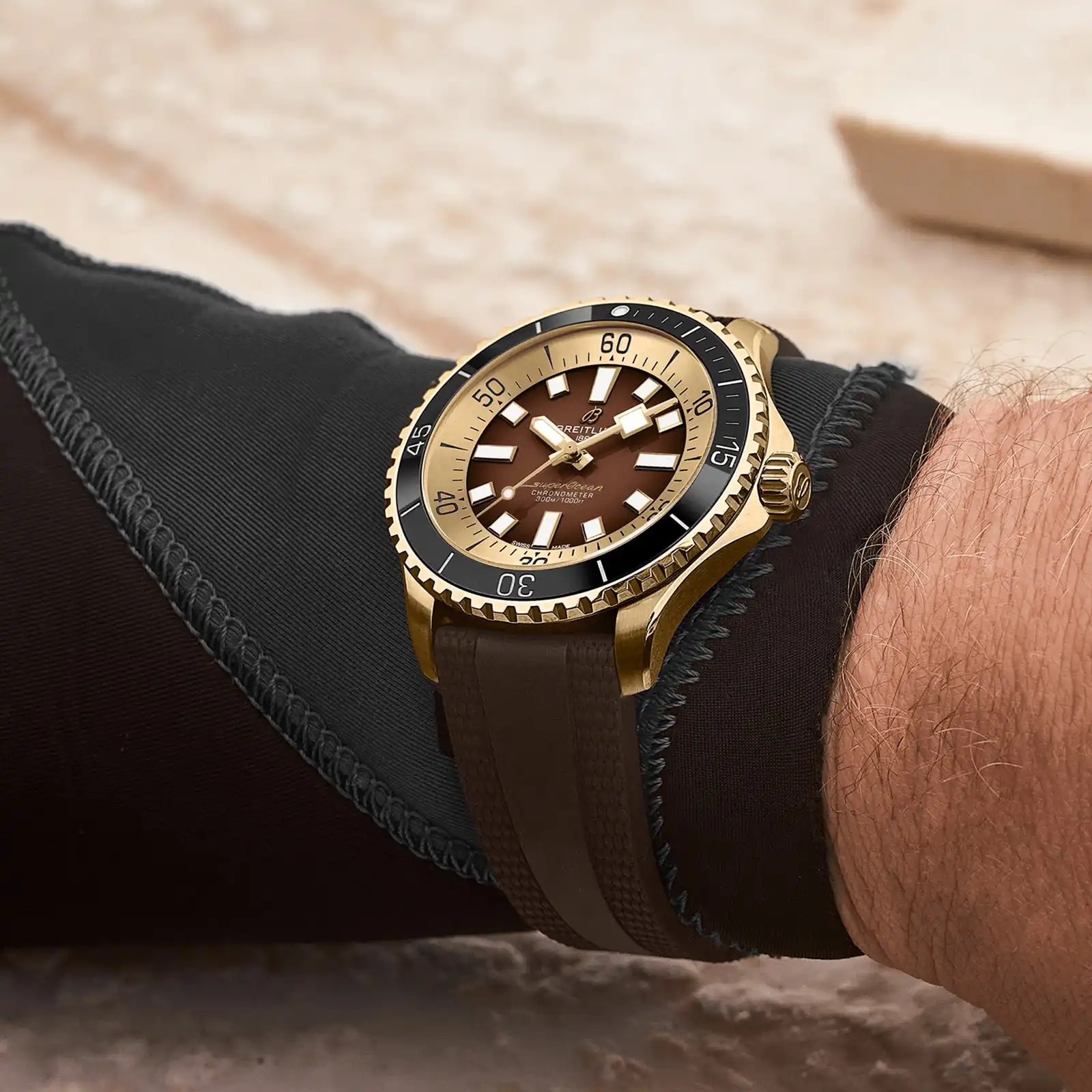 Replica Breitling Superocean Automatic 44 Bronze N17376201Q1S1 - Image 5