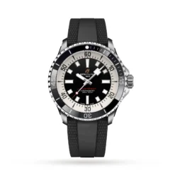 Replica Breitling Superocean Automatic 42 Stainless Steel Rubber Strap A17375211B1S1