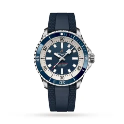 Replica Breitling Superocean Automatic 42 Stainless Steel Rubber Strap A17375E71C1S1