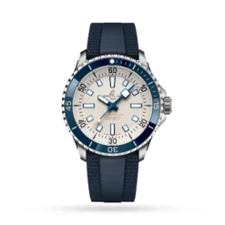 Replica Breitling Superocean Automatic 42 Stainless Steel Rubber Strap A17375E71G1S1