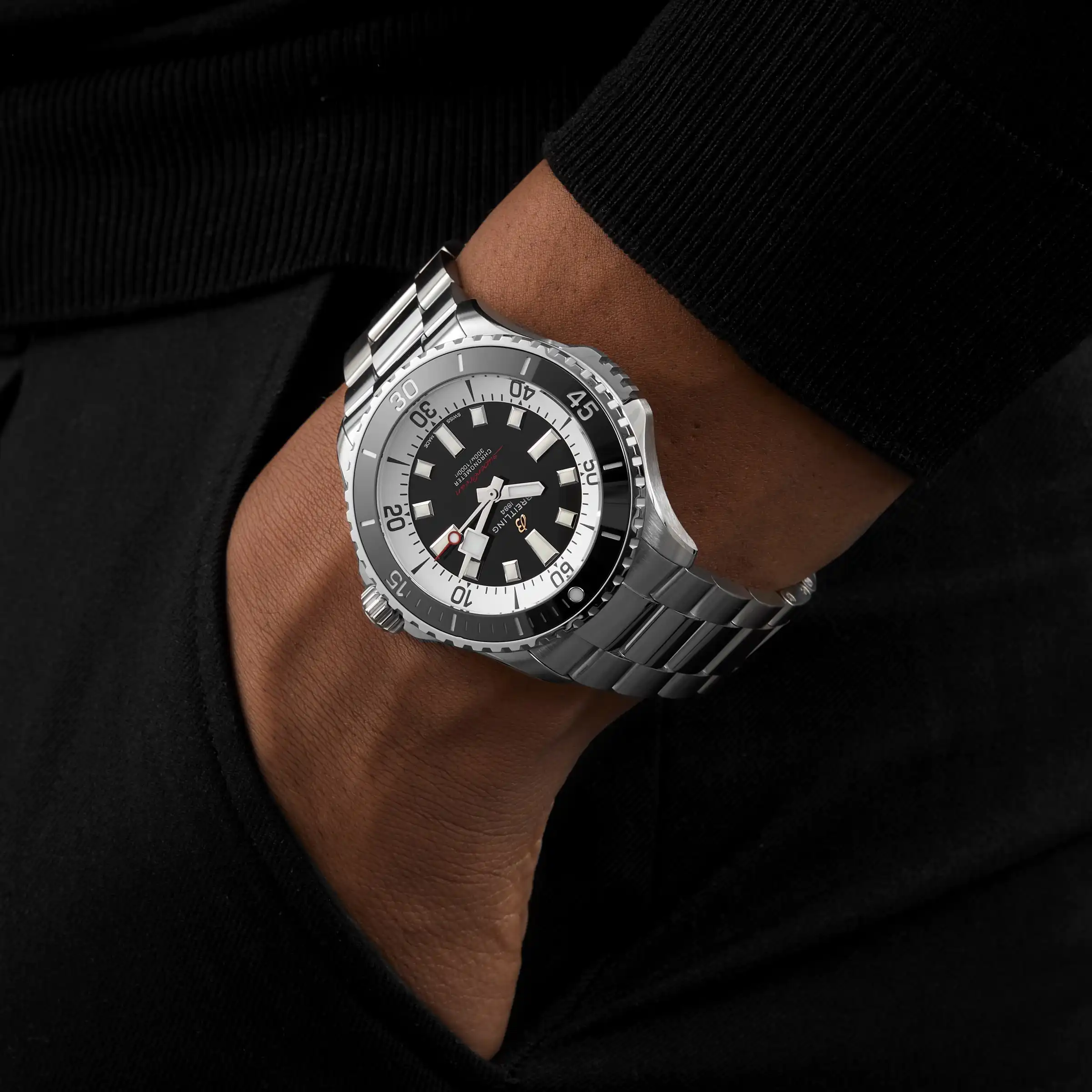 Replica Breitling Superocean Automatic 46 Stainless Steel A17378211B1A1 - Image 8