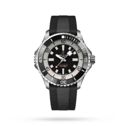 Replica Breitling Superocean Automatic 46 Stainless Steel Rubber Strap A17378211B1S1
