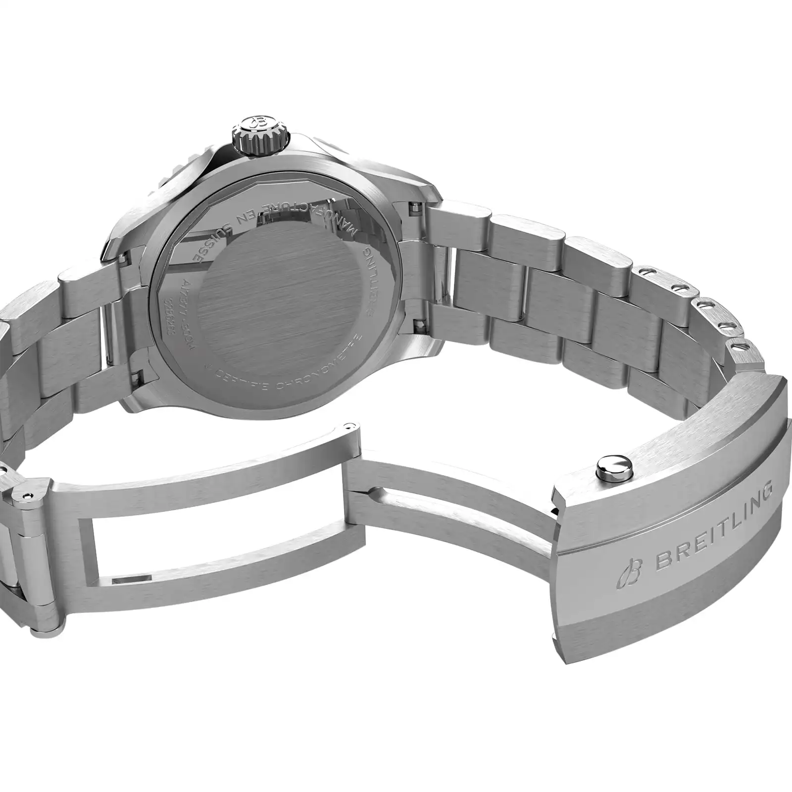 Replica Breitling Superocean Automatic 36 Stainless Steel A17377211O1A1 - Image 5