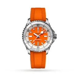 Replica Breitling Superocean Automatic 36 Stainless Steel Rubber Strap A17377211O1S1